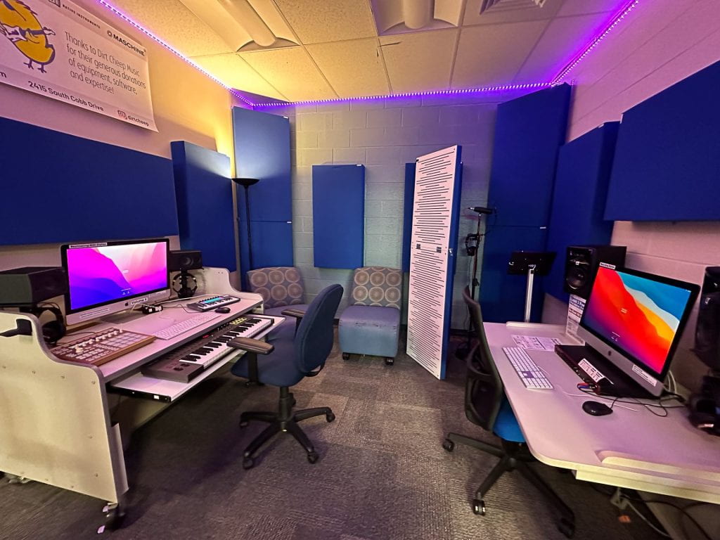 audio production studio